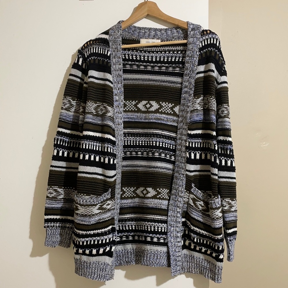 Patterned Cardigan